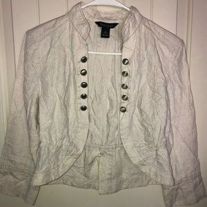 WHBM white house black market blazer